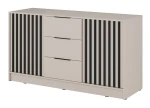 Komoda Nuvia Kaszmir 155 cm z 3 Szufladami