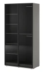 Szafa Selvo Szara 101 cm Szkło Antisol Dwudrzwiowa