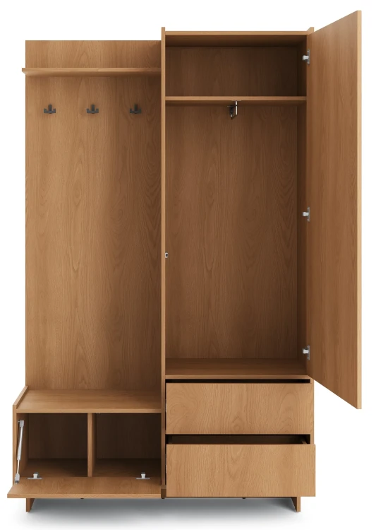 garderoba-yumeli-dab-karmel-125-cm-front-otwarta.webp
