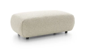 Pufa Plumo kremowa 113 cm 