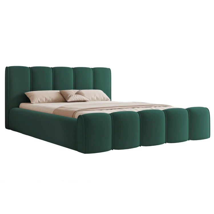 lozko-tapicerowane-livaro-dreamvelvet-202-31-zielone-front.webp