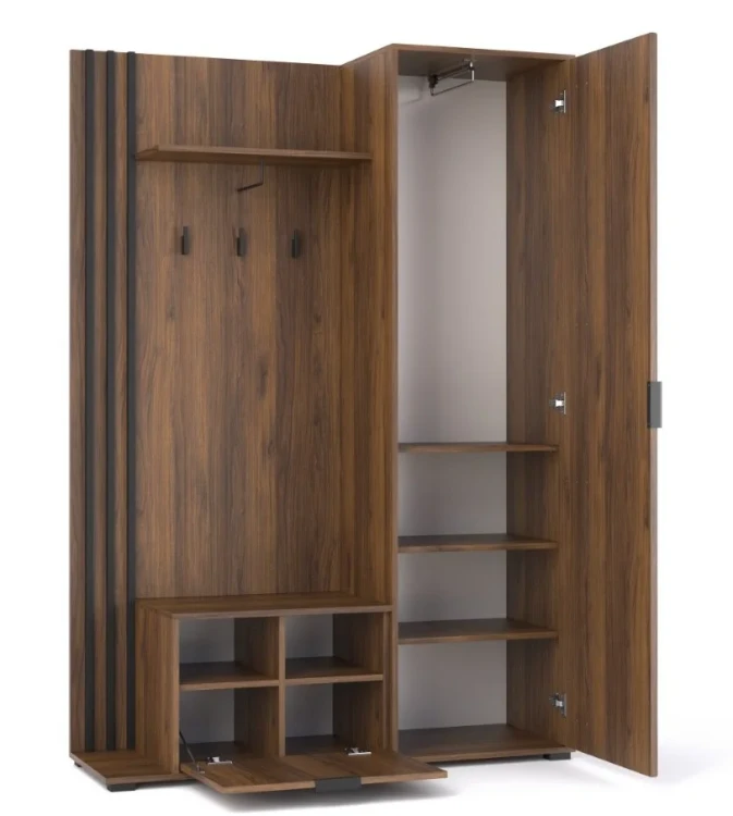 garderoba-nuvia-orzech-czarny-132-cm-bok-otwarta.webp