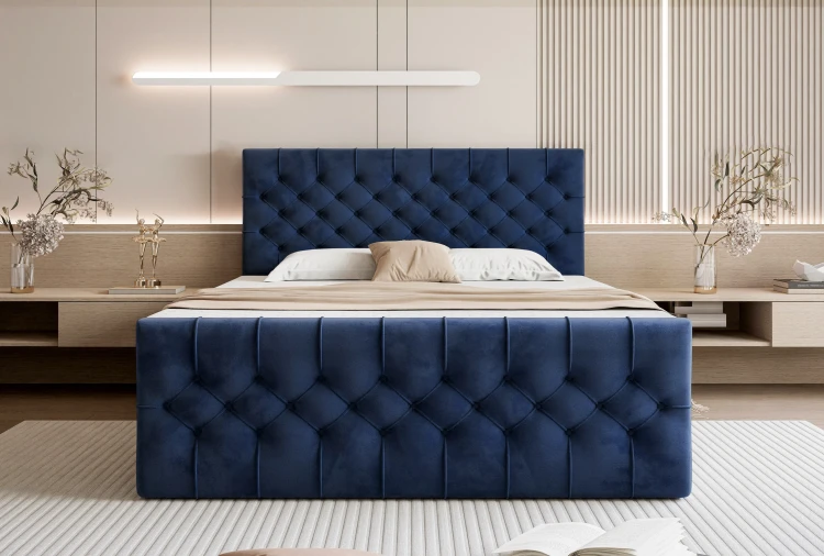 lozko-kontynentalne-kavell-matt-velvet-79-granatowe-front.webp