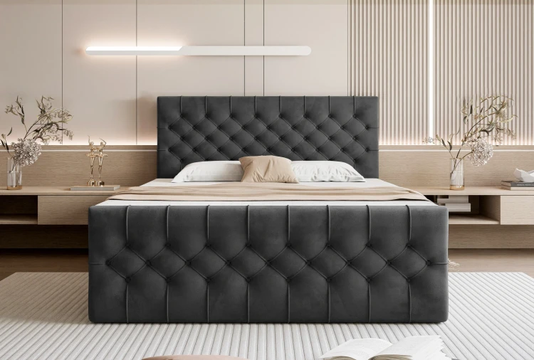 lozko-kontynentalne-kavell-matt-velvet-97-ciemnoszare-front.webp