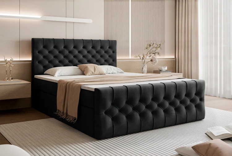 lozko-kontynentalne-kavell-matt-velvet-99-czarne-aranzacja.webp