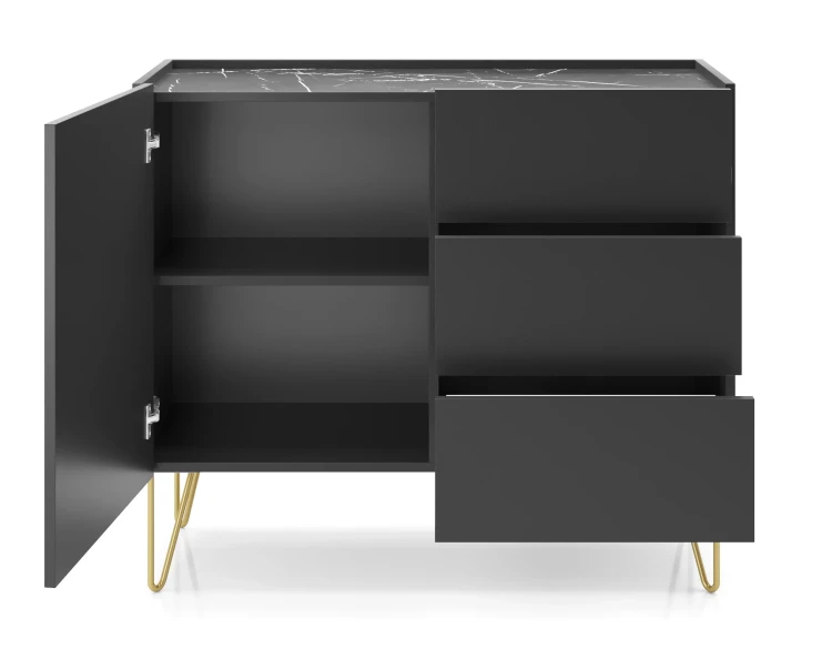 haven-komoda-ksz97-czarna-marmur-black-royal-otwarta.webp