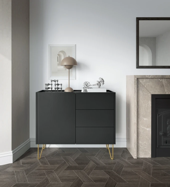 haven-komoda-ksz97-czarna-marmur-black-royal-aranzacja.webp