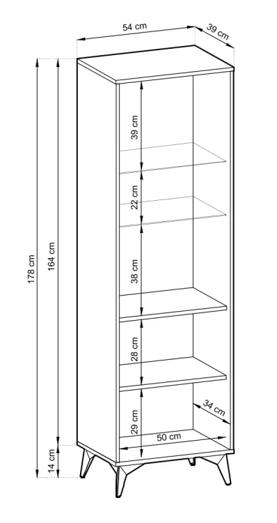 divero-witryna-54-cm-z-polkami-na-nozkach.webp