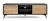 szafka-rtv-154-cm-divero-czarny-grafit-dab-evoke-front.webp