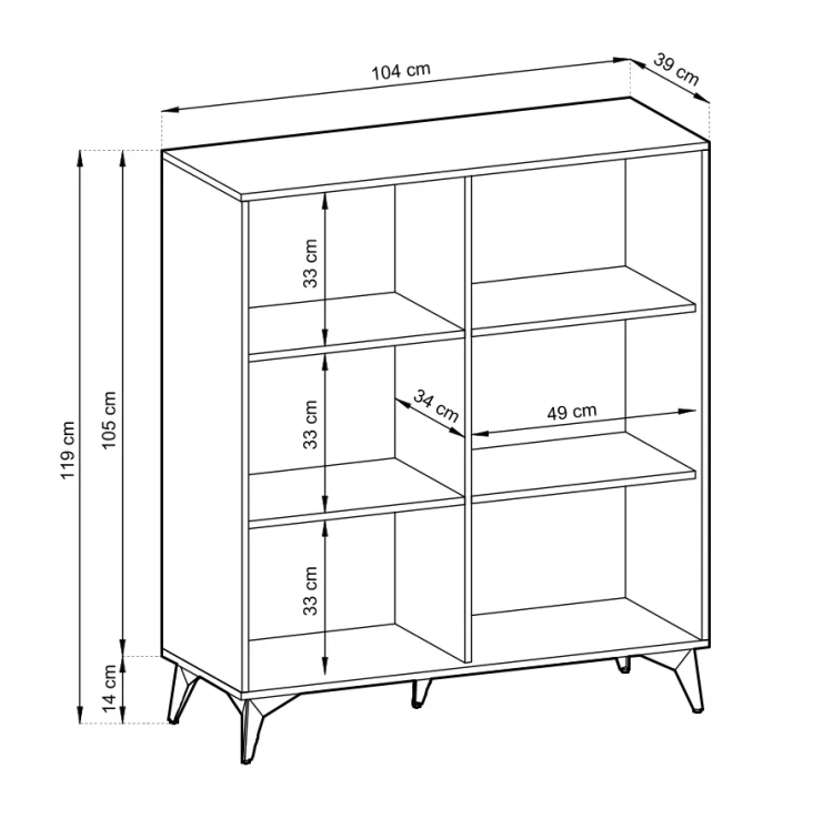 divero-komoda-104-cm-otwarty-na-nozkach.webp