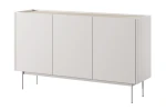 Komoda Covel kaszmir 144 cm nowoczesna na metalowych nogach